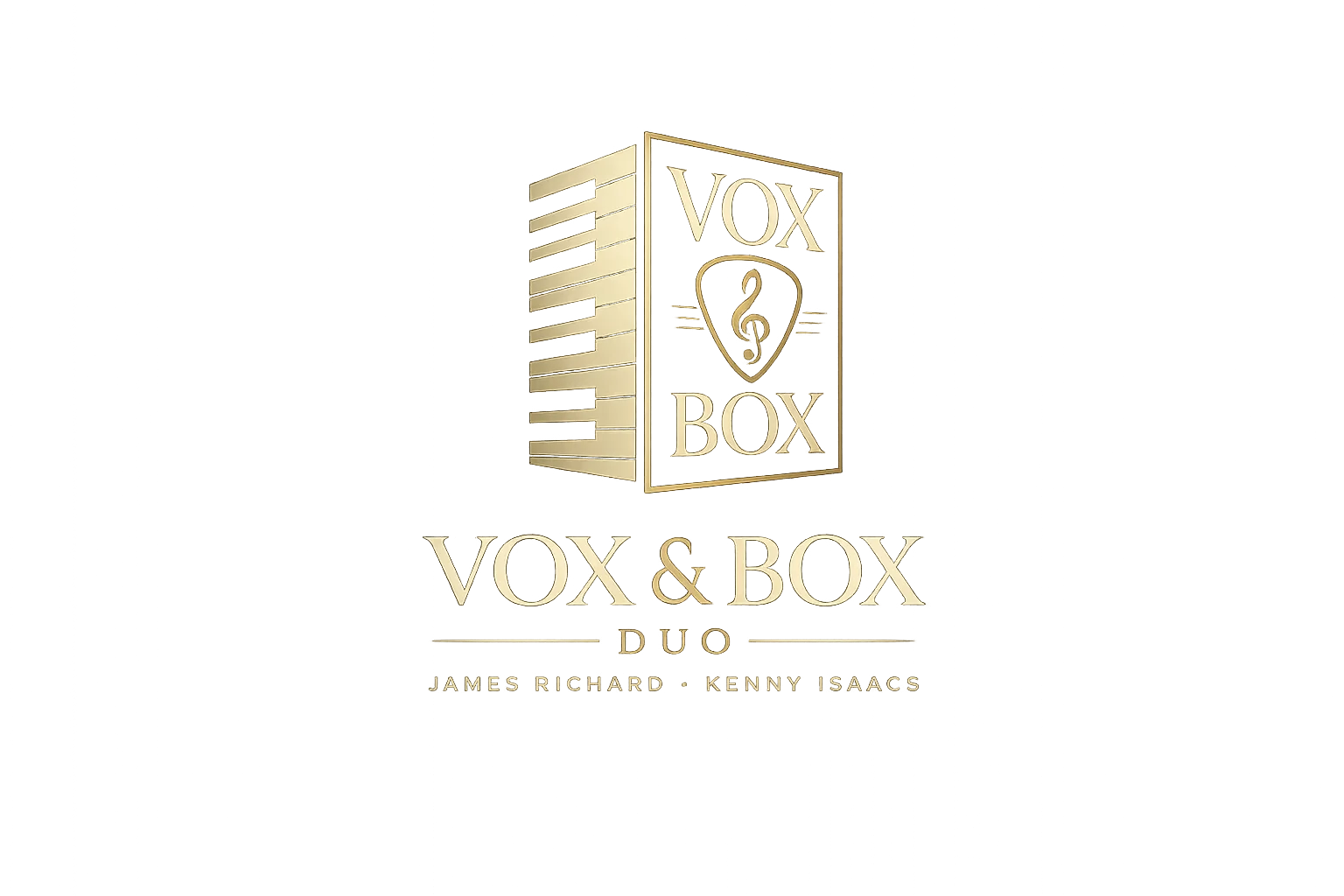 Vox & Box Duo logo artwork